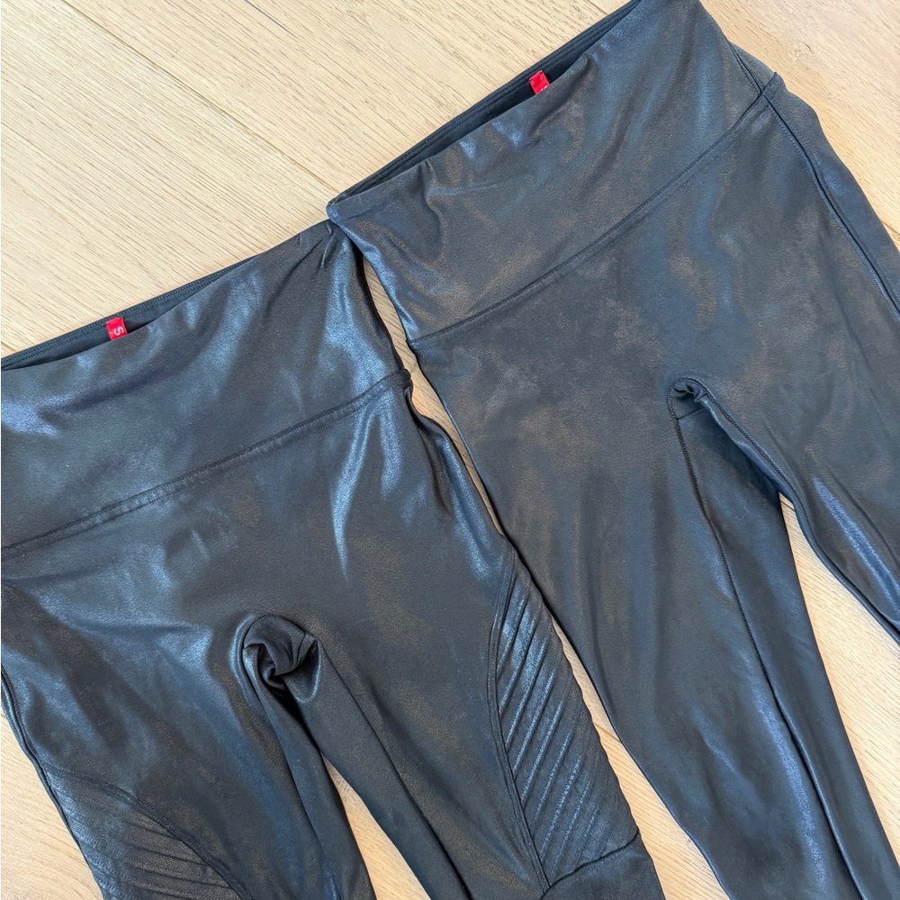 2 pairs of SPANX Leggings- Small Petite